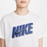 Kinder Tennis T-Shirt Nike Classic SS T-Shirt DO1825-100 weiss