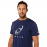 Tennis T-Shirt Asics Court Spiral Tee 2041A148-400 blau