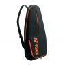 Tennishülle Yonex Racquet CASE 2PCS schwarz - orange