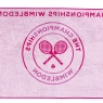 Handtuch Wimbledon THE CHAMPIONSHIP pink 2023