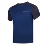 Kinder Tennis T-Shirt Babolat Play Crew Neck Tee 3BP1011-4000 dunkel blau