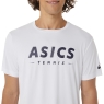Tennis T-Shirt Asics Tennis Graphic Tee 2041A259-100 weiss
