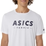 Tennis T-Shirt Asics Tennis Graphic Tee 2041A259-100 weiss