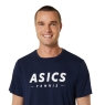 Tennis T-Shirt Asics Tennis Graphic Tee 2041A259-400 blau