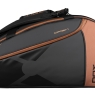 Padelschlägertasche NOX LUXURY Open SERIE schwarz-braun