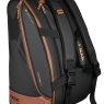 Padelschlägertasche NOX LUXURY Open SERIE schwarz-braun