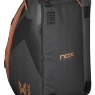 Padelschlägertasche NOX LUXURY Open SERIE schwarz-braun