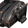 Padelschlägertasche NOX LUXURY Open SERIE schwarz-braun