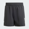Jungen Kurzehose Adidas Club 3 Stripes Short JI9254 schwarz