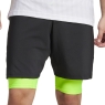 Tennis Kurze Hose Adidas Club Climacool 2v1 Shorts JF8430