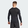Tennis Tshirt Adidas Techfit Compression Training Long Sleeve JE6702 schwarz