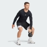 Tennis Tshirt Adidas Techfit Compression Training Long Sleeve JE6702 schwarz