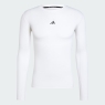 Tennis Tshirt Adidas Techfit Compression Training Long Sleeve JE6703 weiss