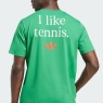 Herren T-Shirt Adidas Tennis Graphic Tee JV8496 grün