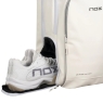 Rucksack für Padelschläger NOX PRO SERIES WHITE BACKPACK