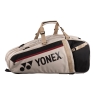 Tennistasche Yonex GEARLOGIC RACQUET BAG 12 PCS Beige