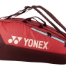 Tennistasche Yonex Team Racquet Bag 9pcs ruby red