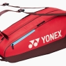 Tennistasche Yonex Team Racquet Bag 6pcs ruby red