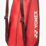 Tennistasche Yonex Team Racquet Bag 6pcs ruby red