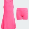 Mädchen Tenniskleid Adidas Club Tennis Climacool Dress KF0978 pink