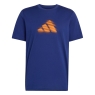 Herren T-Shirt Adidas Tennis Clay Graphic Tee KB9430 blau