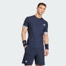Herren Tennis T-Shirt Adidas Freelift Pro Tee KD7599 legend ink