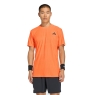 Herren Tennis T-Shirt Adidas Freelift Tee KA5891 orange