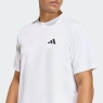 Herren Tennis T-Shirt Adidas Club Graphic Tee JY9591 weiss