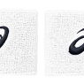 Asics Wristband Pair Tennis-Schweißbänder 3043A143-100 Weiss