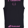 Herren T-Shirt Babolat Muscle Tank J. Lebron 6MZ26017-2000 black