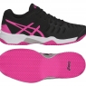 Kinder Tennisschuhe Asics Gel Resolution 7 Clay GS C800Y-9020 schwarz mit pink