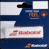 Grundgriffband  Babolat SYNTEC TEAM  weiß-rot