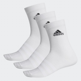 Tennis Socken Adidas Light Crew Socks 3PP DZ9393 weiss