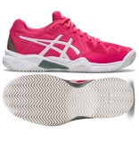 Kinder Tennisschuhe Asics Gel Resolution 8 Clay GS 1044A019-702 pink