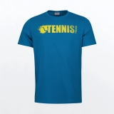 Tennis T-Shirt  HEAD FONT 811311 blau