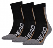 Tennissocken HEAD Perfomance Short Crew 811904 schwarz Tennissocken HEAD Perfomance Short Crew 811904 schwarz