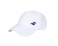 Tenniskappe Babolat Basic Logo Cap 5UA1221-1000 weiss