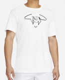 Tennis T-Shirt NikeCourt Dri-FIT Rafa DC5364-100 weiss