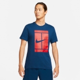 Tennis T-Shirt Nike NikeCourt Tennis T-Shirt DJ2594-429 blau