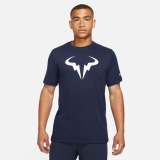Tennis T-Shirt Nike NikeCourt DriFit Rafa T-Shirt DJ2582-451 blau
