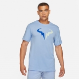 Tennis T-Shirt Nike NikeCourt DriFit Rafa T-Shirt DJ2582-468 blau