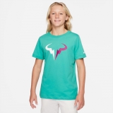 Kinder T-Shirt Nike NikeCourt Rafa Tennis T-Shirt DJ2591-392 grün