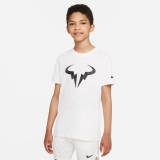 Kinder T-Shirt Nike NikeCourt Rafa Tennis T-Shirt DJ2591-101 weiss