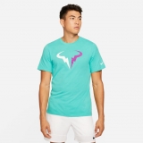 Tennis T-Shirt Nike NikeCourt DriFit Rafa T-Shirt DJ2582-392 grün