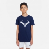 Kinder T-Shirt Nike NikeCourt Rafa Tennis T-Shirt DJ2591-451 blau