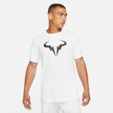 Tennis T-Shirt Nike NikeCourt DriFit Rafa T-Shirt DJ2582-101 weiss