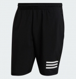 Kurze Tennishose Adidas Club 3 Stripes Short GL5411 schwarz