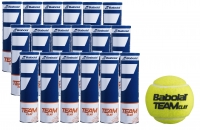 Tennisbälle Babolat TEAM CLAY X4 - Karton 72 Bälle