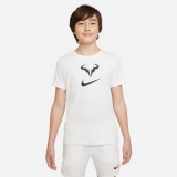 Kinder T-Shirt Nike NikeCourt DriFit Rafa T-Shirt DM9187-100 weiss