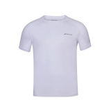 Herren Tennis T-Shirt Babolat Play Crew Neck Tee 3MP1011-1000 weiss
